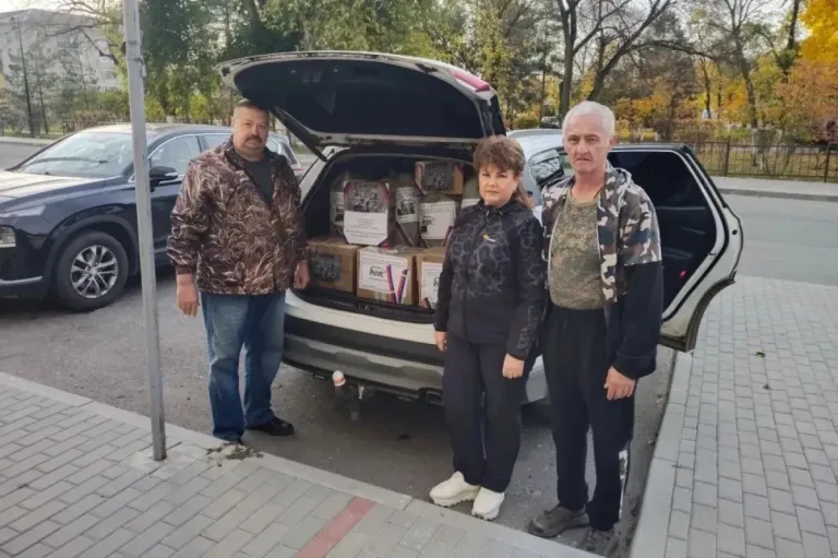 Волонтёры из Аткарского района отправили гуманитарный груз на Брянское направление