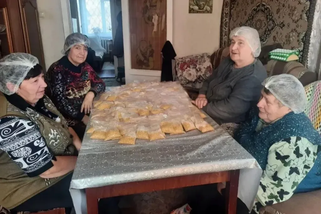 В Аткарском районе для бойцов СВО приготовили 180 порций каши